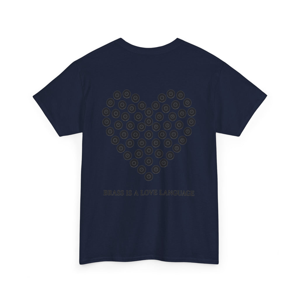 No ShopCo Brass Is A Love Language T-shirt, black back graphic – photo 14