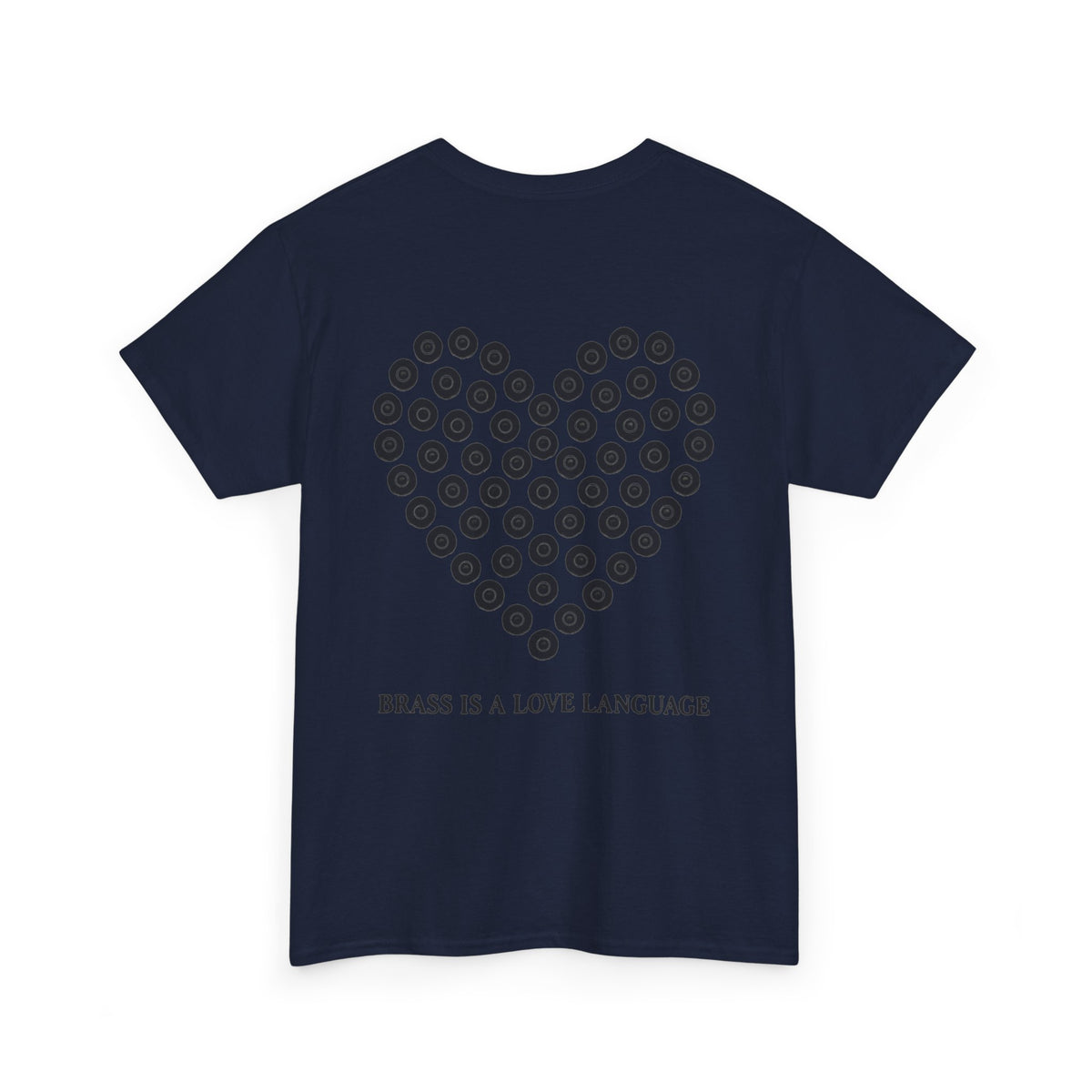 No ShopCo Brass Is A Love Language T-shirt, black back graphic – photo 14