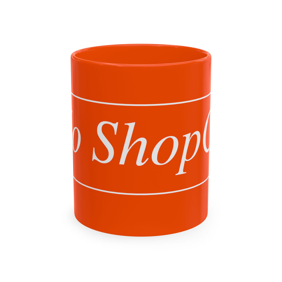 No ShopCo Logo 11oz mug, white logo – photo 11