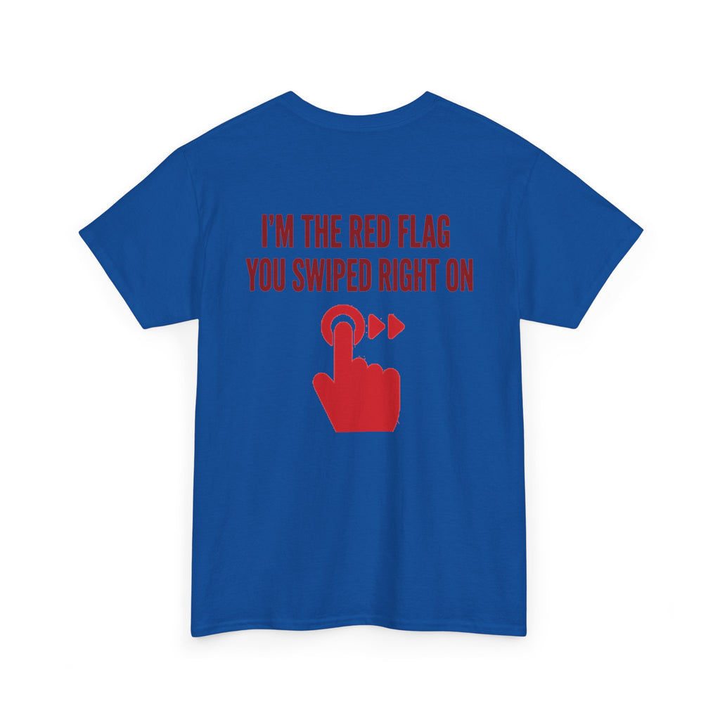No ShopCo Red Flag T-shirt, red graphic – photo 12
