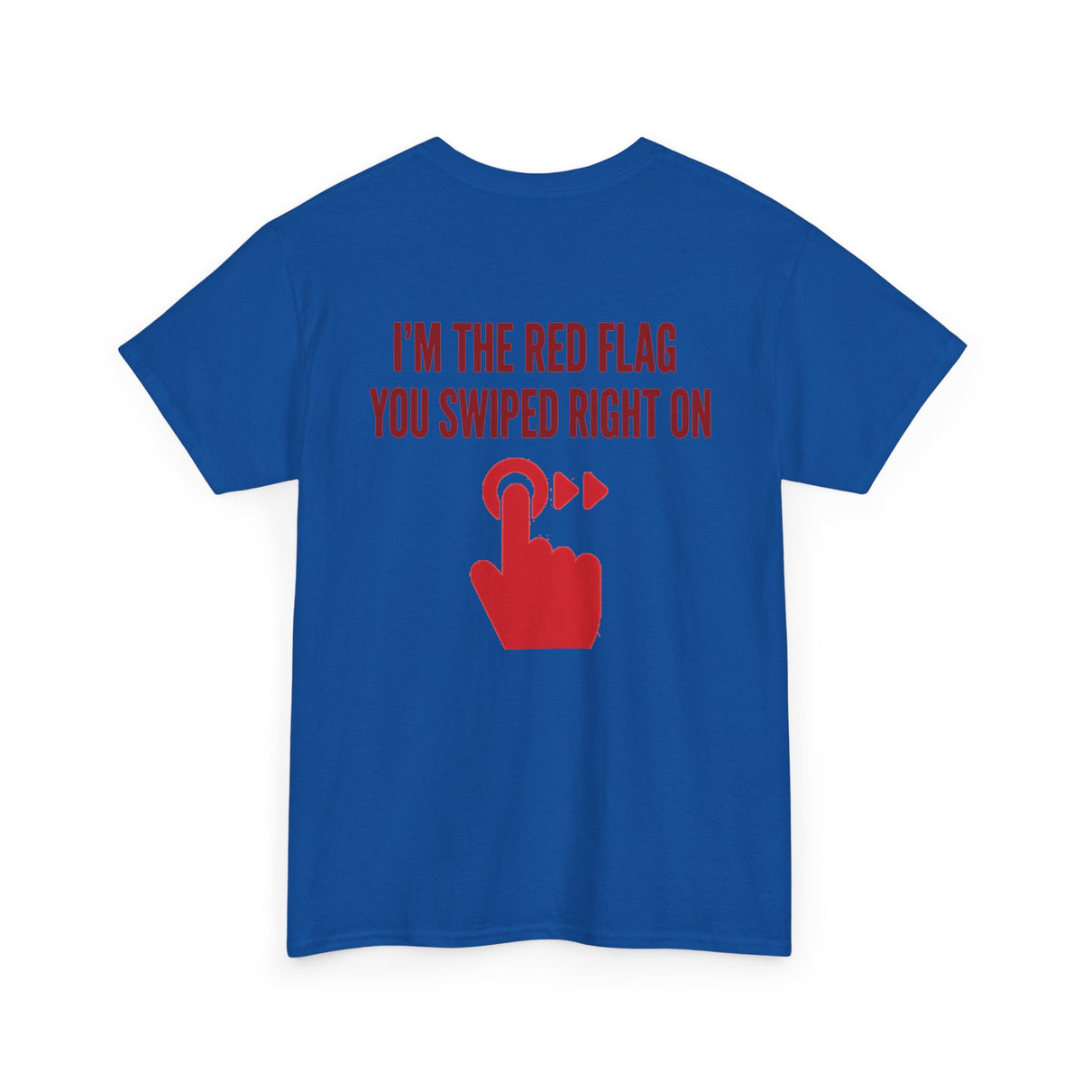 No ShopCo Red Flag T-shirt, red graphic – photo 12