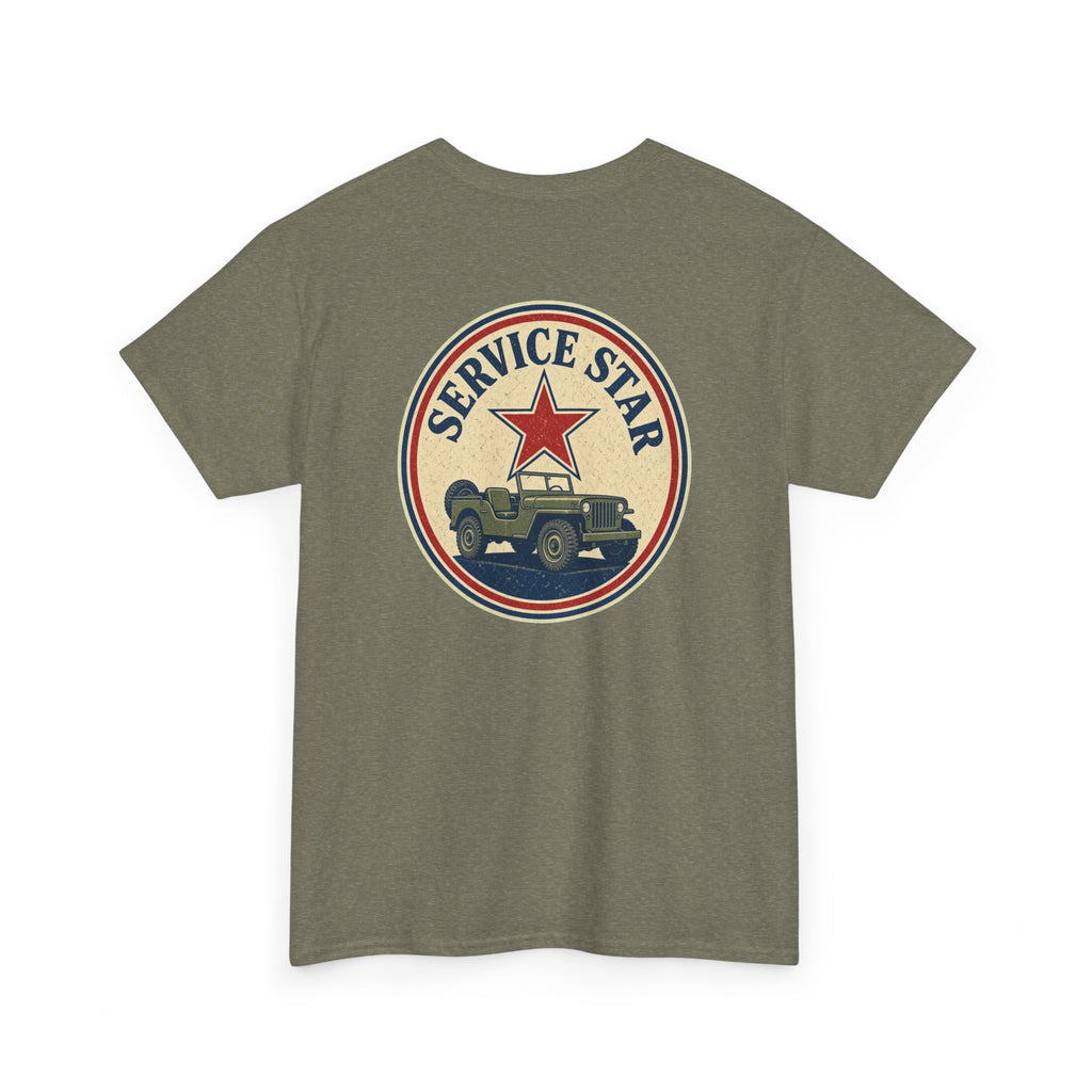 No ShopCo Service Star retro military T-shirt – photo 20