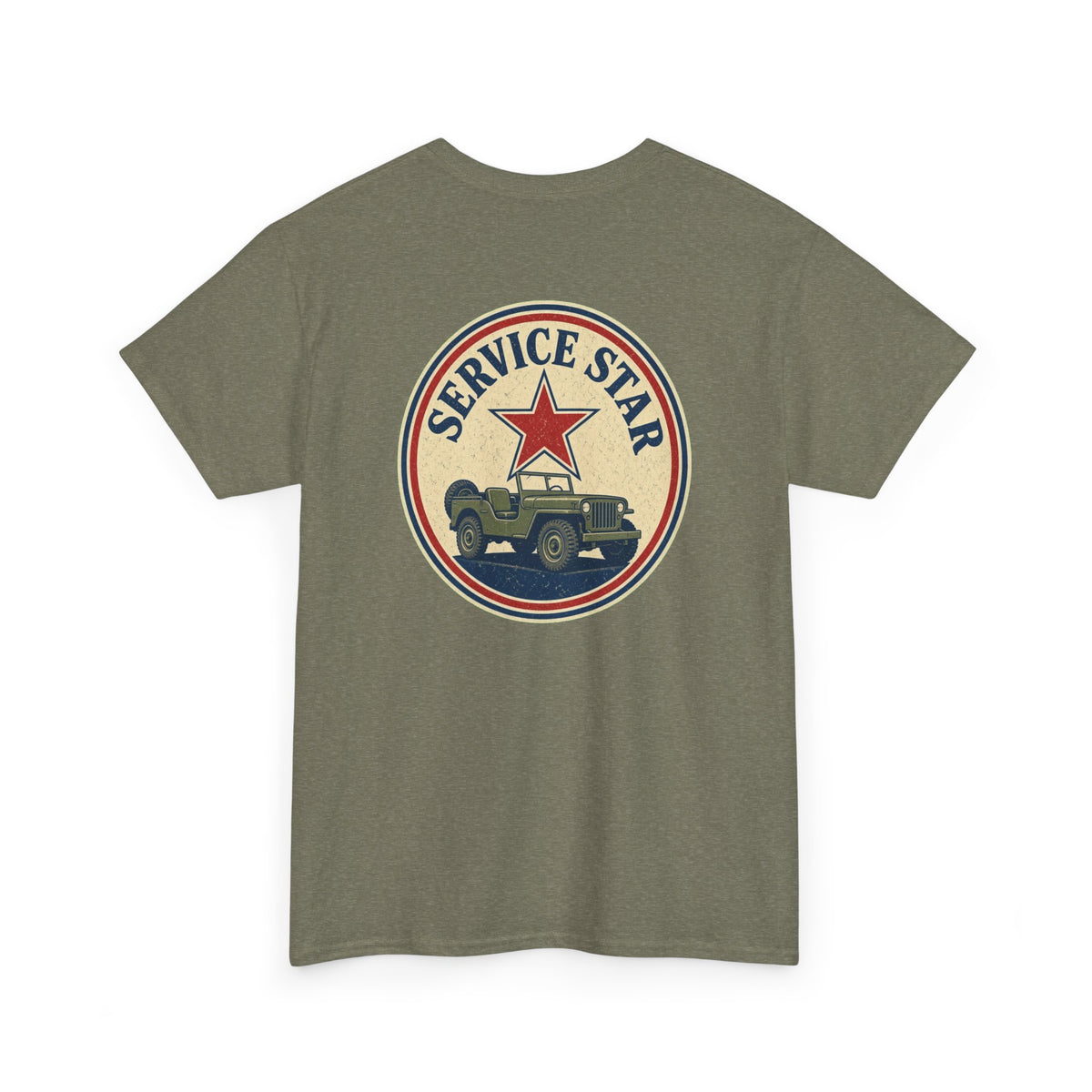 No ShopCo Service Star retro military T-shirt – photo 20