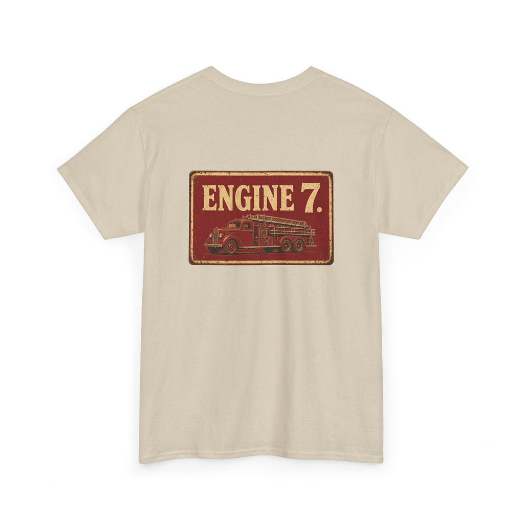No ShopCo Engine 7 fire truck T-shirt – photo 11
