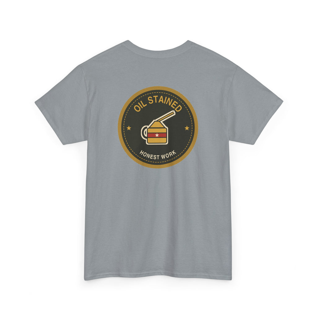 No ShopCo Oil Stained retro automotive T-shirt – photo 21