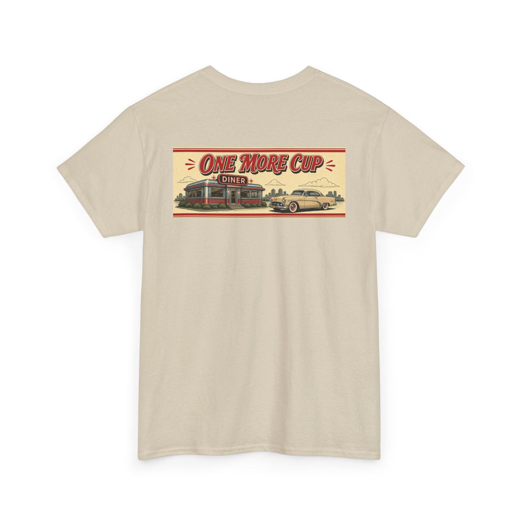 No ShopCo One More Cup retro diner T-shirt – photo 13