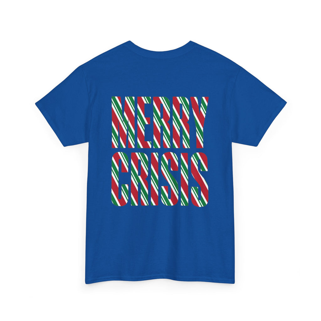 No ShopCo Merry Crisis T-shirt, tricolor, red logo – photo 16