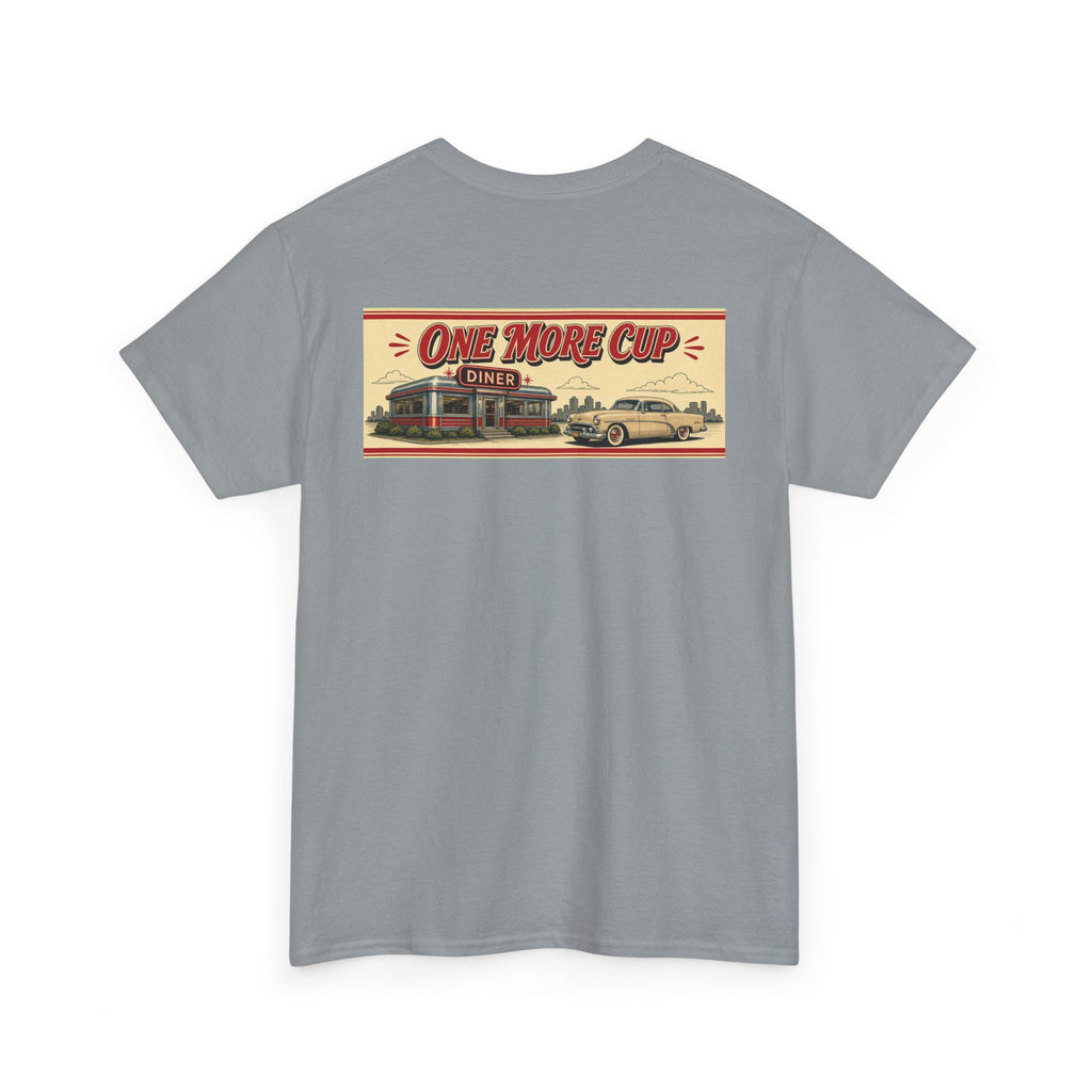 No ShopCo One More Cup retro diner T-shirt – photo 18
