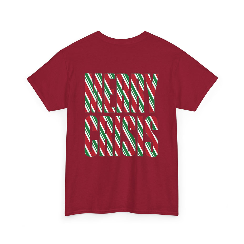 No ShopCo Merry Crisis T-shirt, tricolor, green logo – photo 23