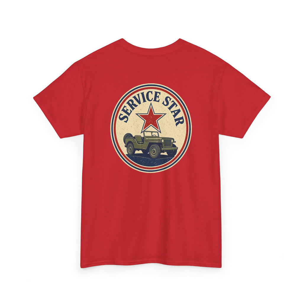 No ShopCo Service Star retro military T-shirt – photo 19