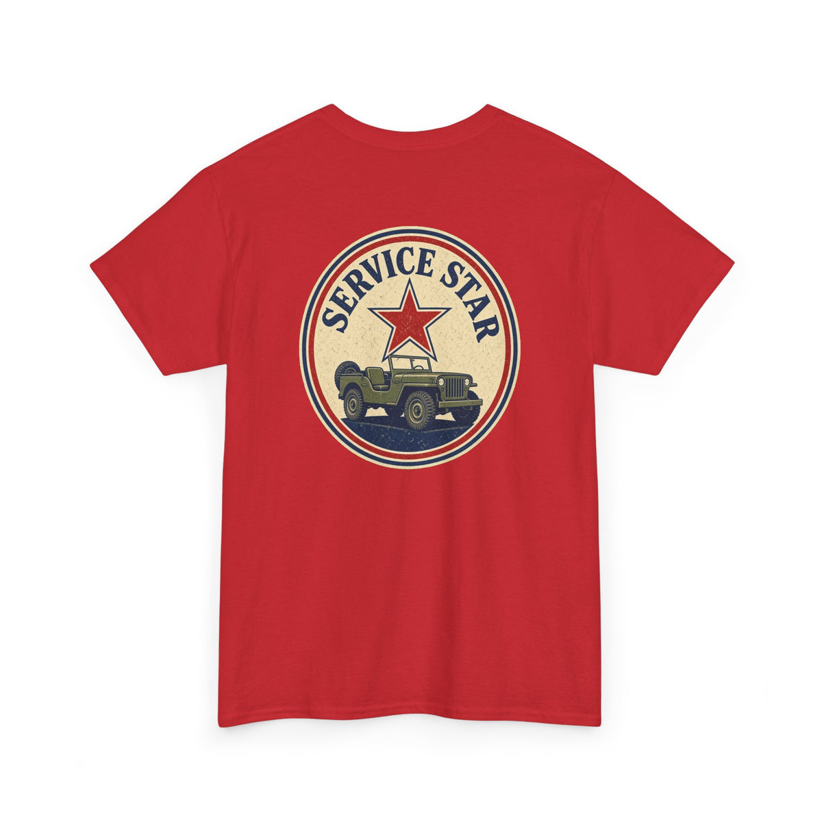 No ShopCo Service Star retro military T-shirt – photo 19