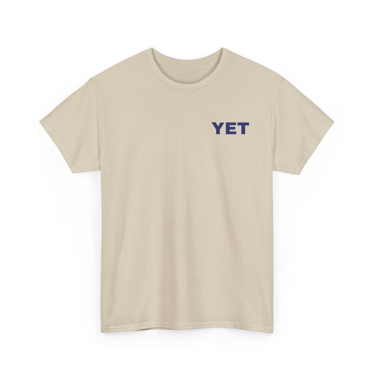 No ShopCo YET T-shirt, blue lettering – photo 2