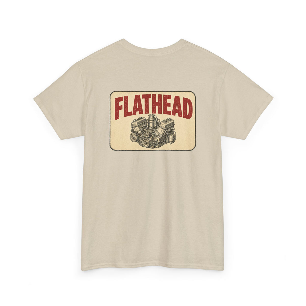No ShopCo Flathead T-shirt, red logo – photo 12