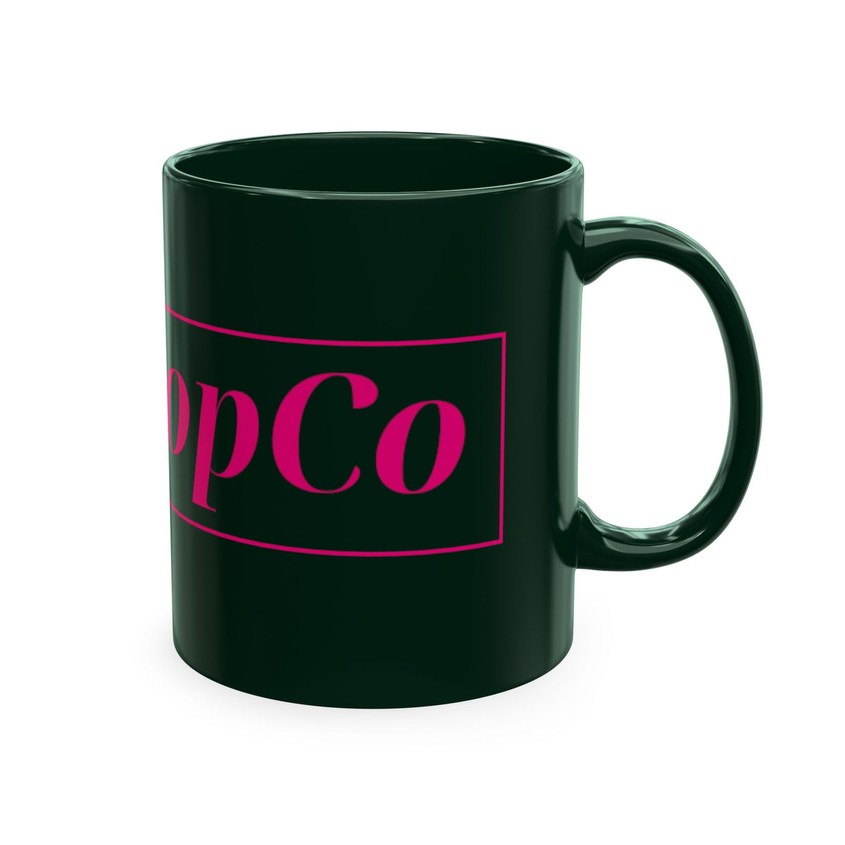 No ShopCo Logo 11oz mug, fuchsia logo – photo 29