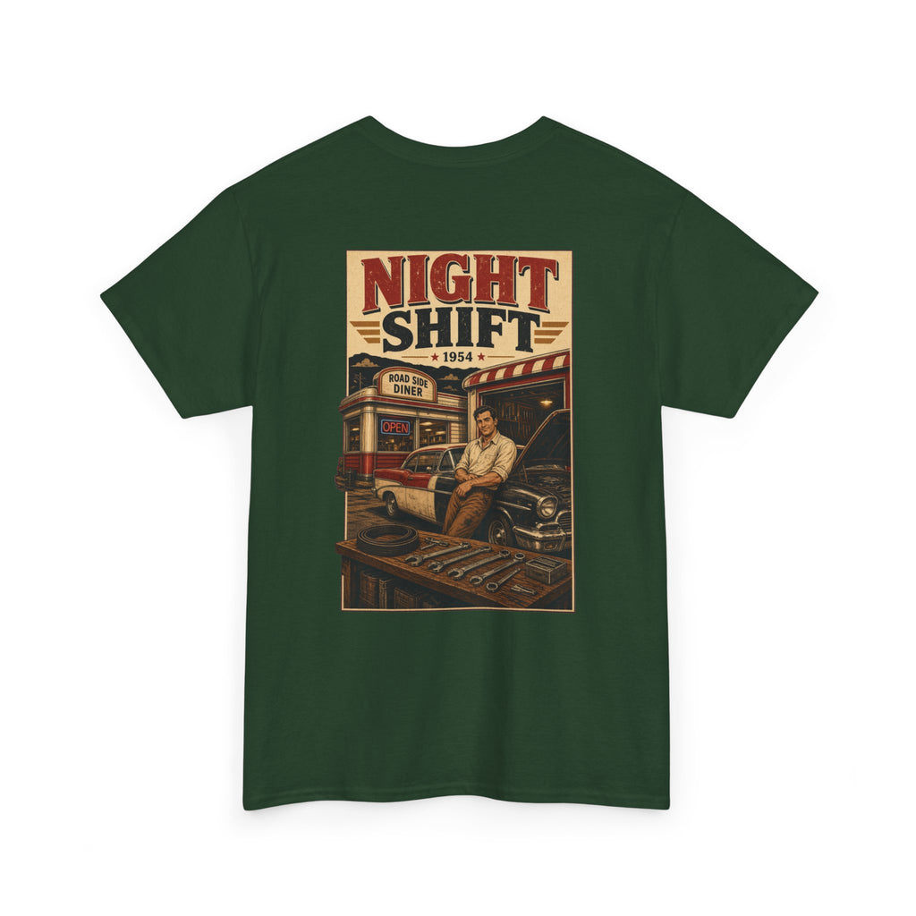 No ShopCo Night Shift T-shirt, black logo – photo 19