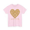 No ShopCo Brass Is A Love Language T-shirt, gold front – photo 5