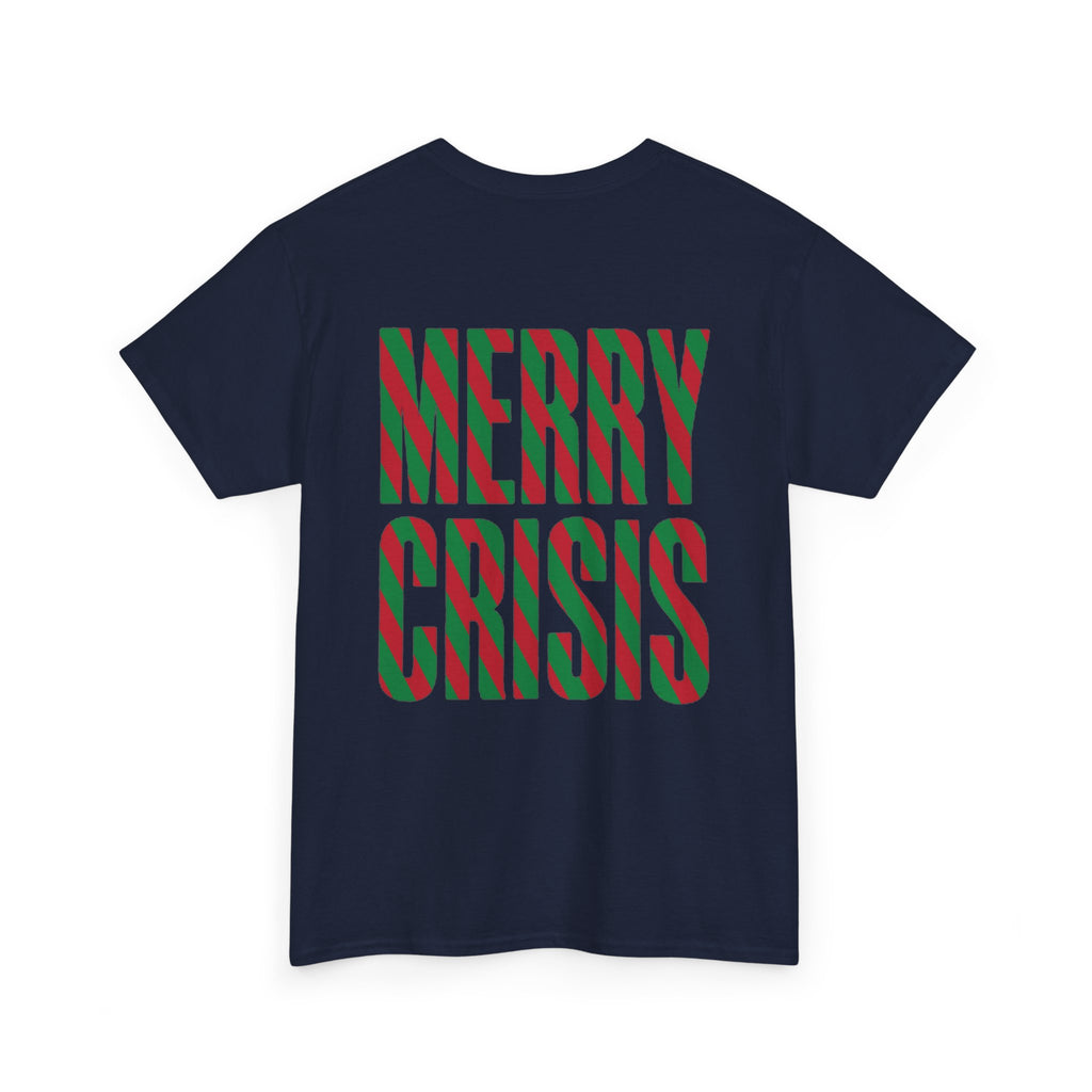 No ShopCo Merry Crisis T-shirt, red & green, green logo – photo 20