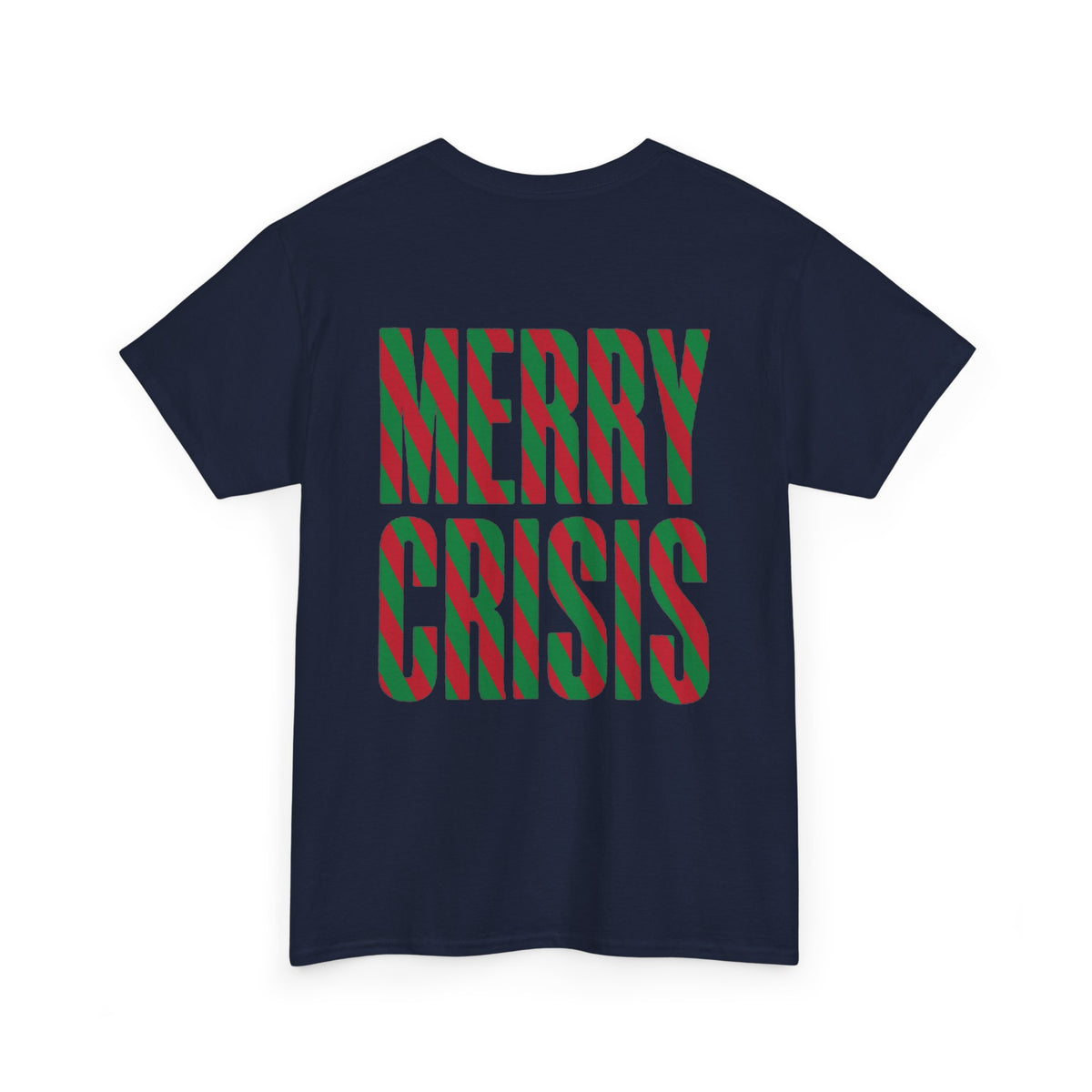 No ShopCo Merry Crisis T-shirt, red & green, green logo – photo 20