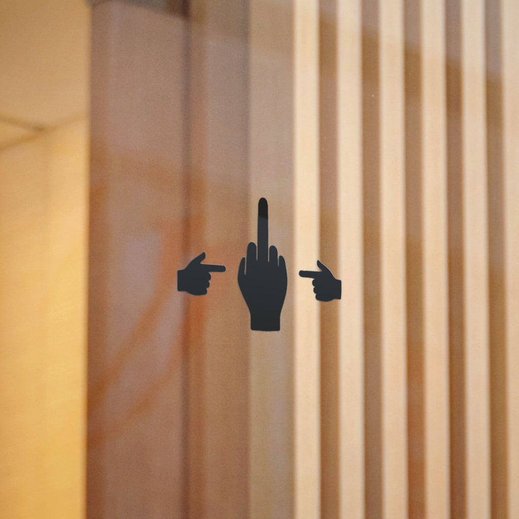 No ShopCo Pointer Finger UV DTF sticker – photo 8