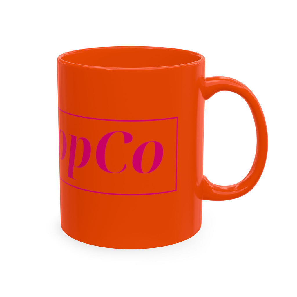 No ShopCo Logo 11oz mug, fuchsia logo – photo 44