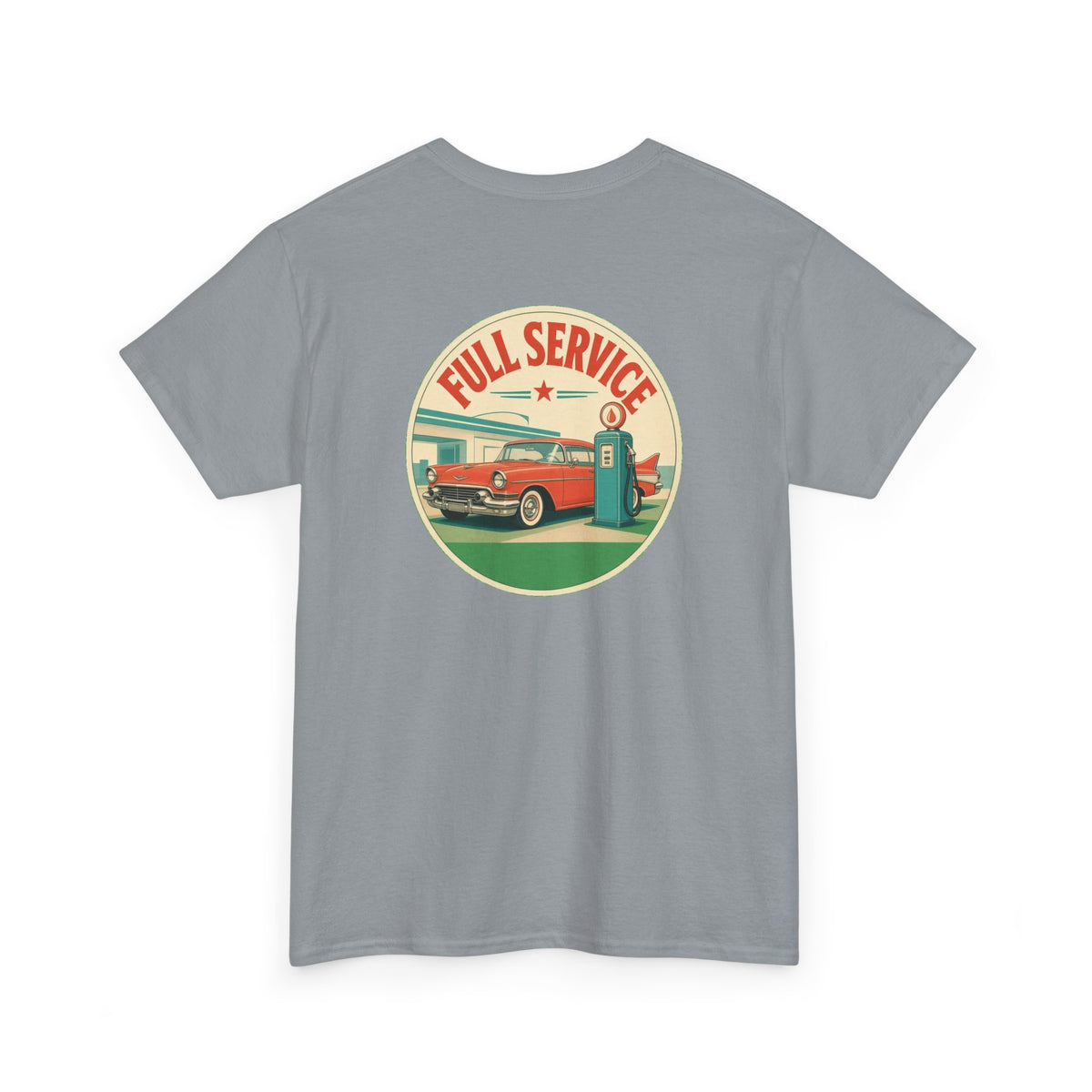 No ShopCo Full Service retro automotive T-shirt – photo 9