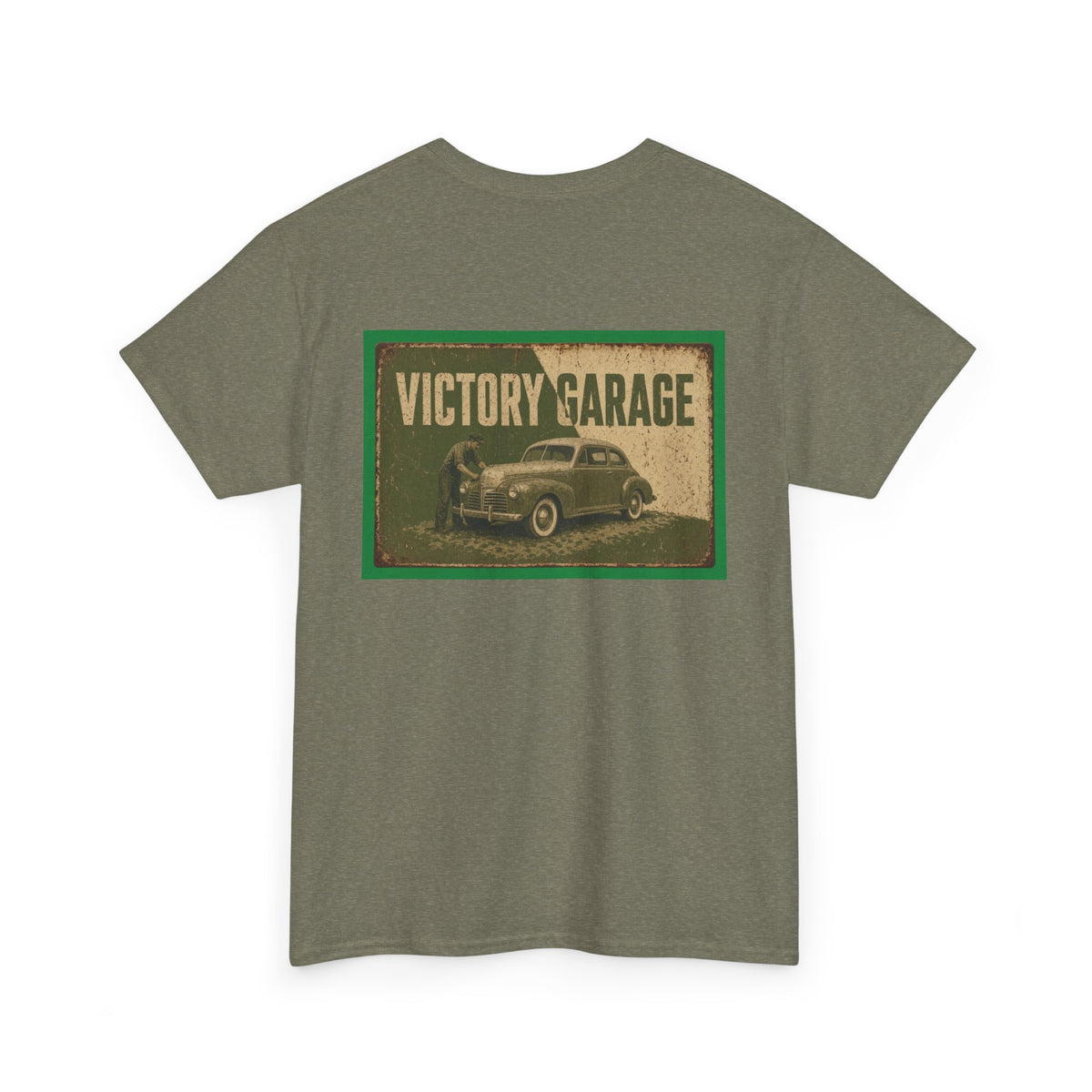 No ShopCo Victory Garage retro automotive T-shirt – photo 17
