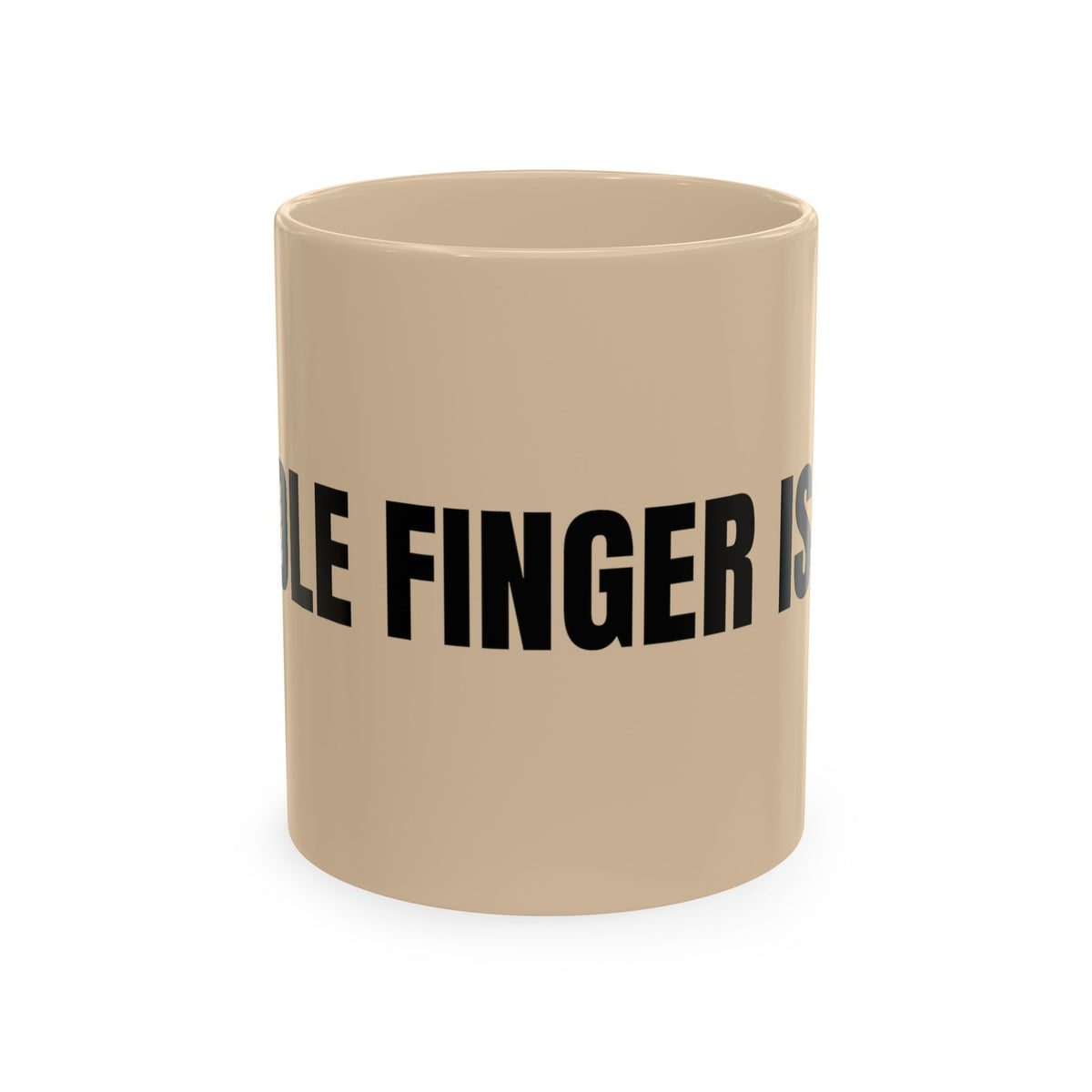 No ShopCo Middle Finger Is Life 11oz mug – photo 3