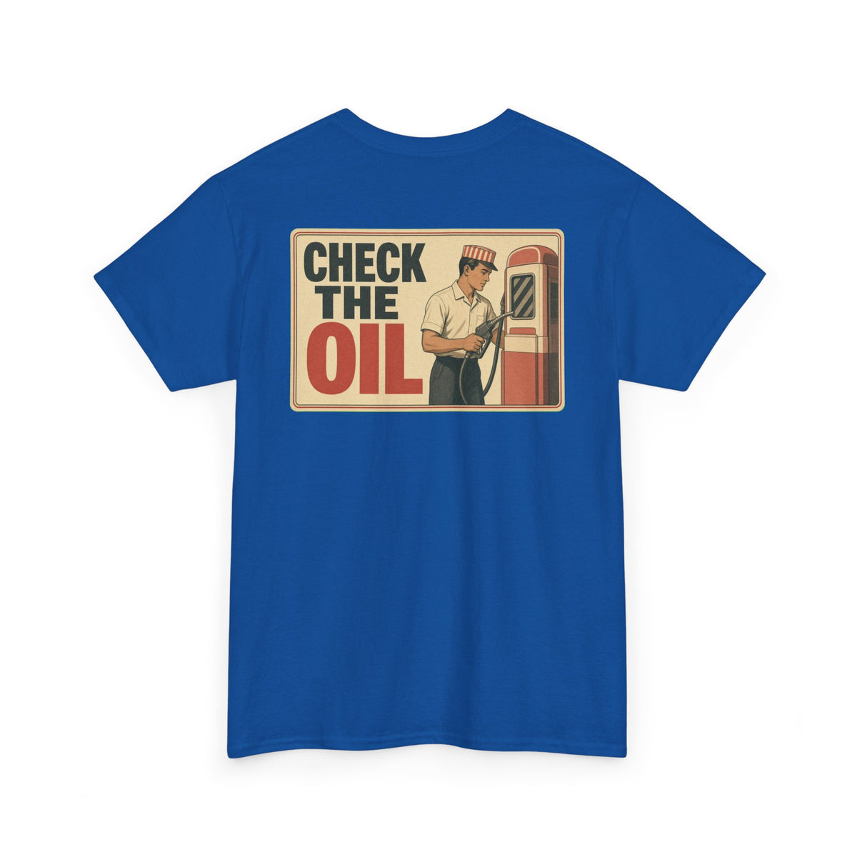 No ShopCo Check The Oil retro automotive T-shirt – photo 13