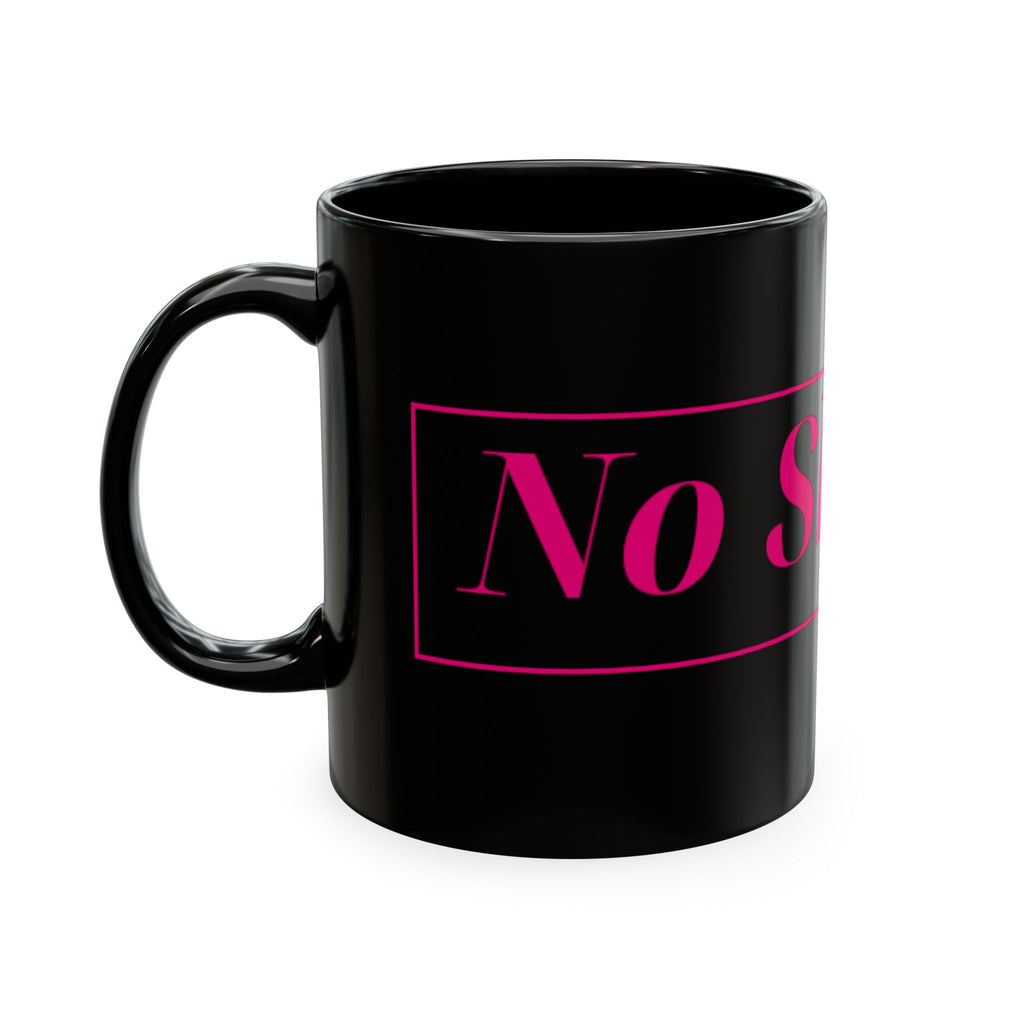 No ShopCo Logo 11oz mug, fuchsia logo – photo 12