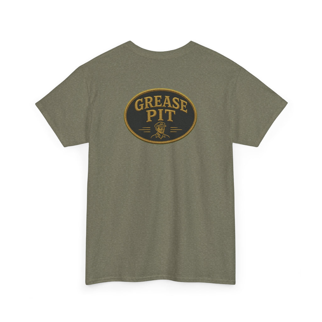 No ShopCo Grease Pit retro automotive T-shirt – photo 17
