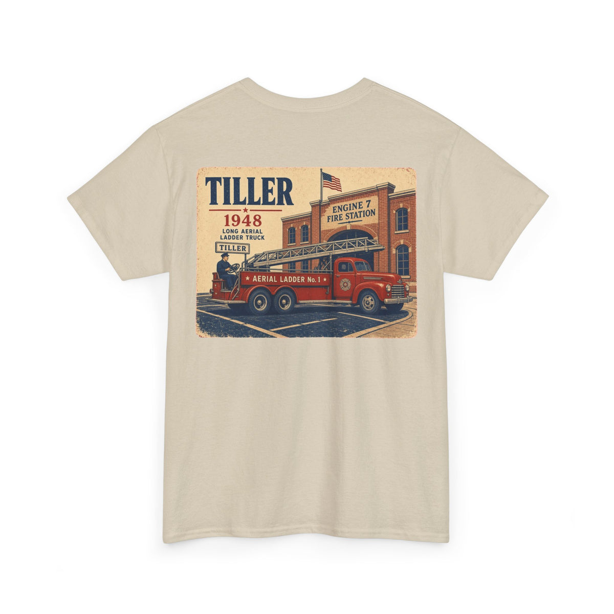 No ShopCo Tiller 48 fire engine T-shirt – photo 14