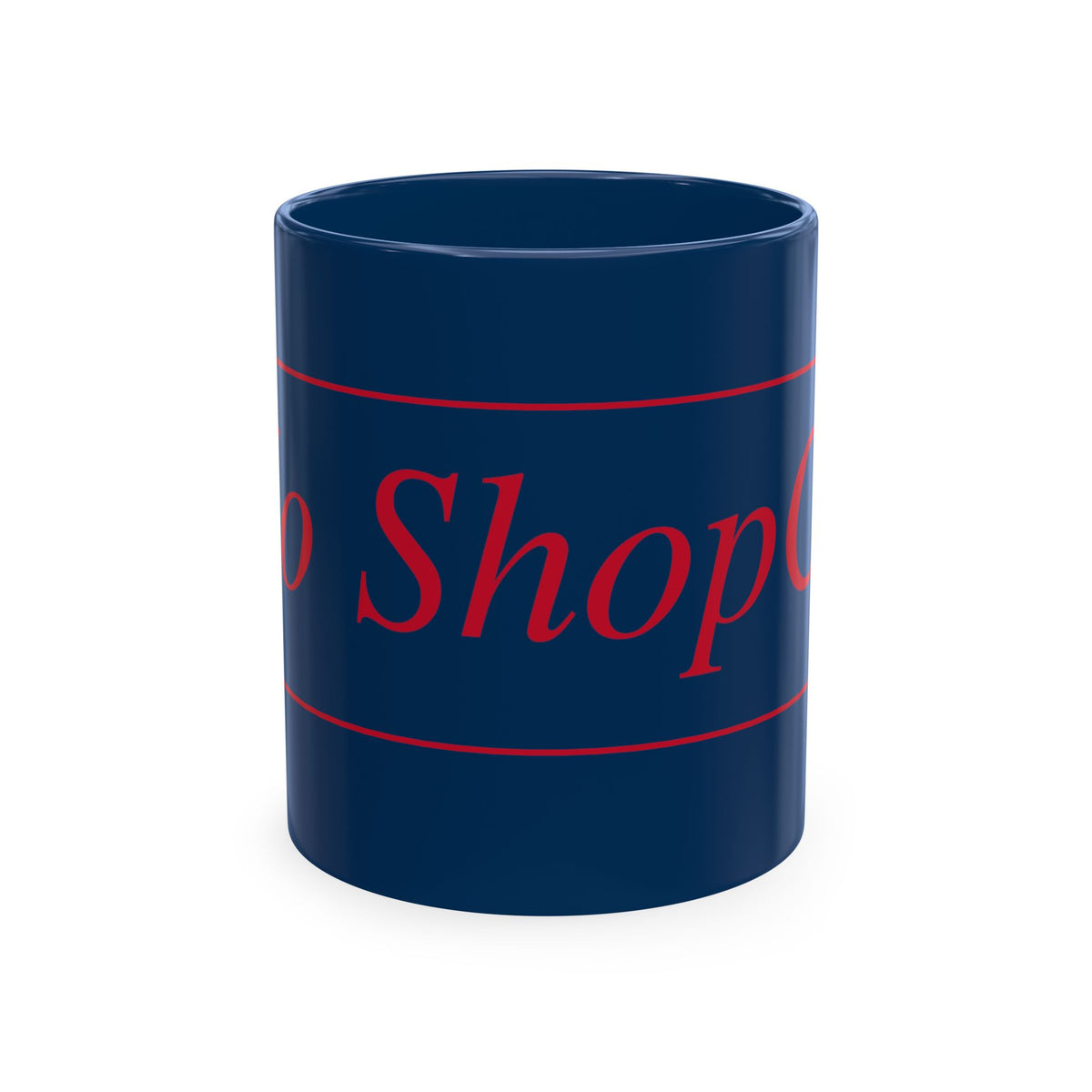 No ShopCo Logo 11oz mug, red logo – photo 7
