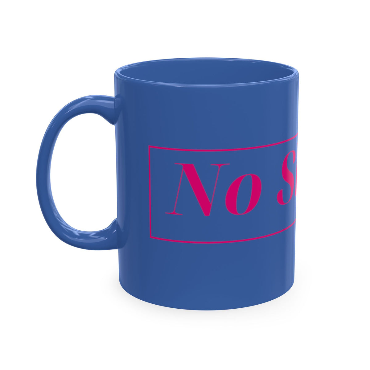 No ShopCo Logo 11oz mug, fuchsia logo – photo 33