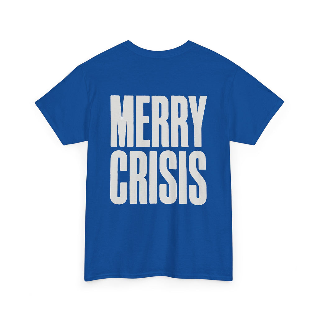 No ShopCo Merry Crisis T-shirt, white graphic – photo 11