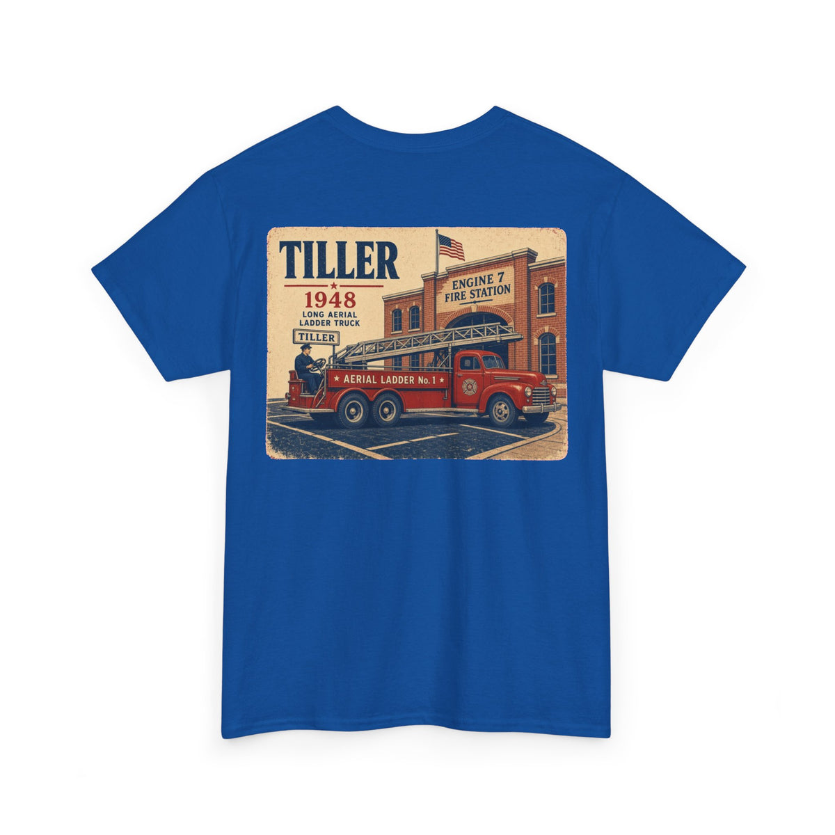 No ShopCo Tiller 48 fire engine T-shirt – photo 18