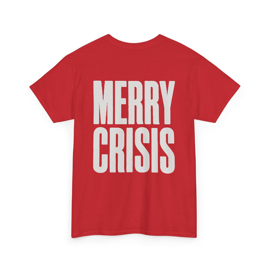 No ShopCo Merry Crisis T-shirt, white graphic – photo 13