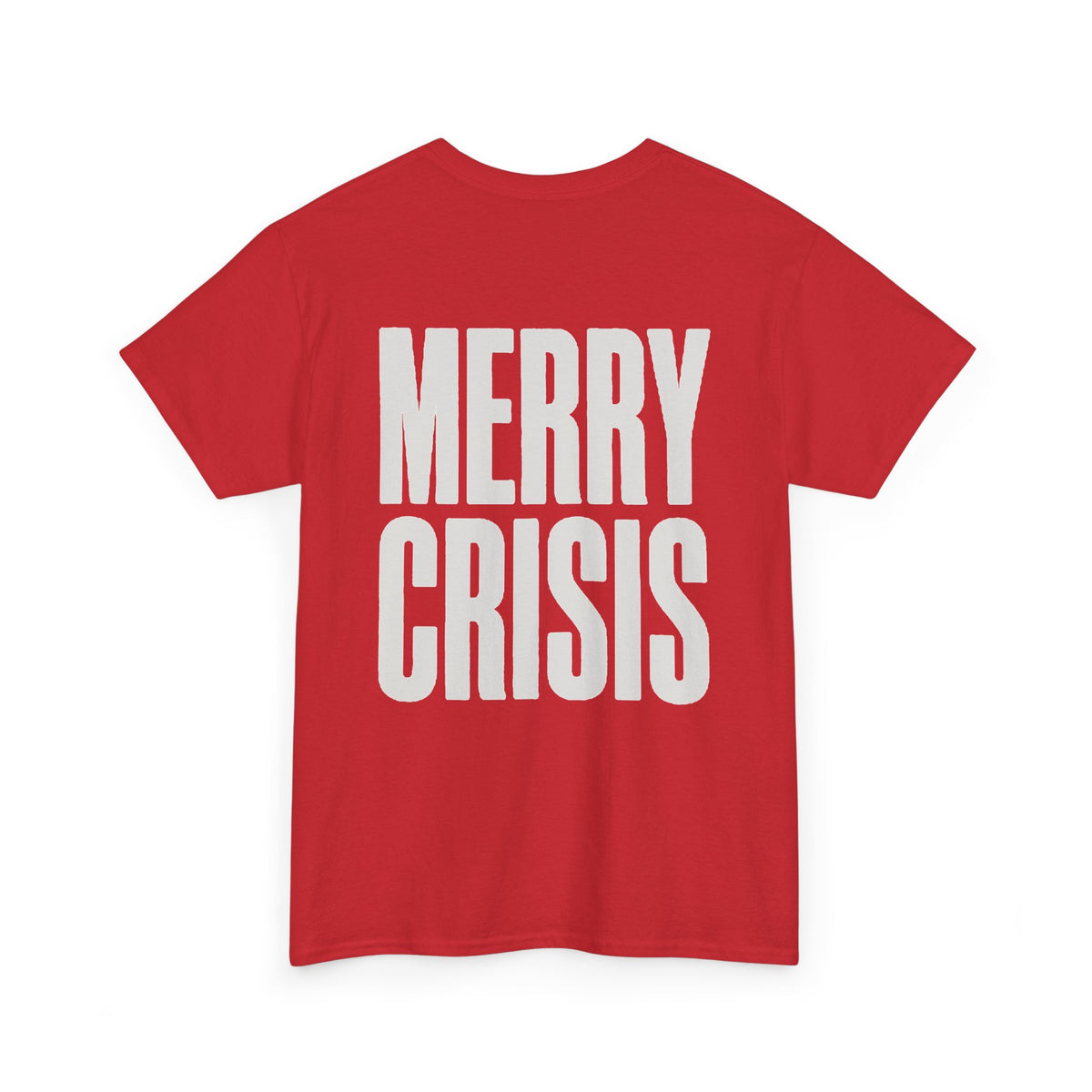 No ShopCo Merry Crisis T-shirt, white graphic – photo 13