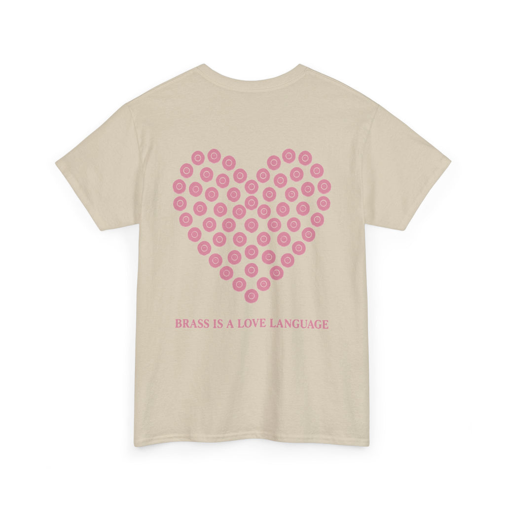 No ShopCo Brass Is A Love Language T-shirt, pink – photo 18