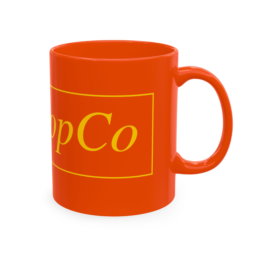 No ShopCo Logo 11oz mug, yellow logo – photo 45