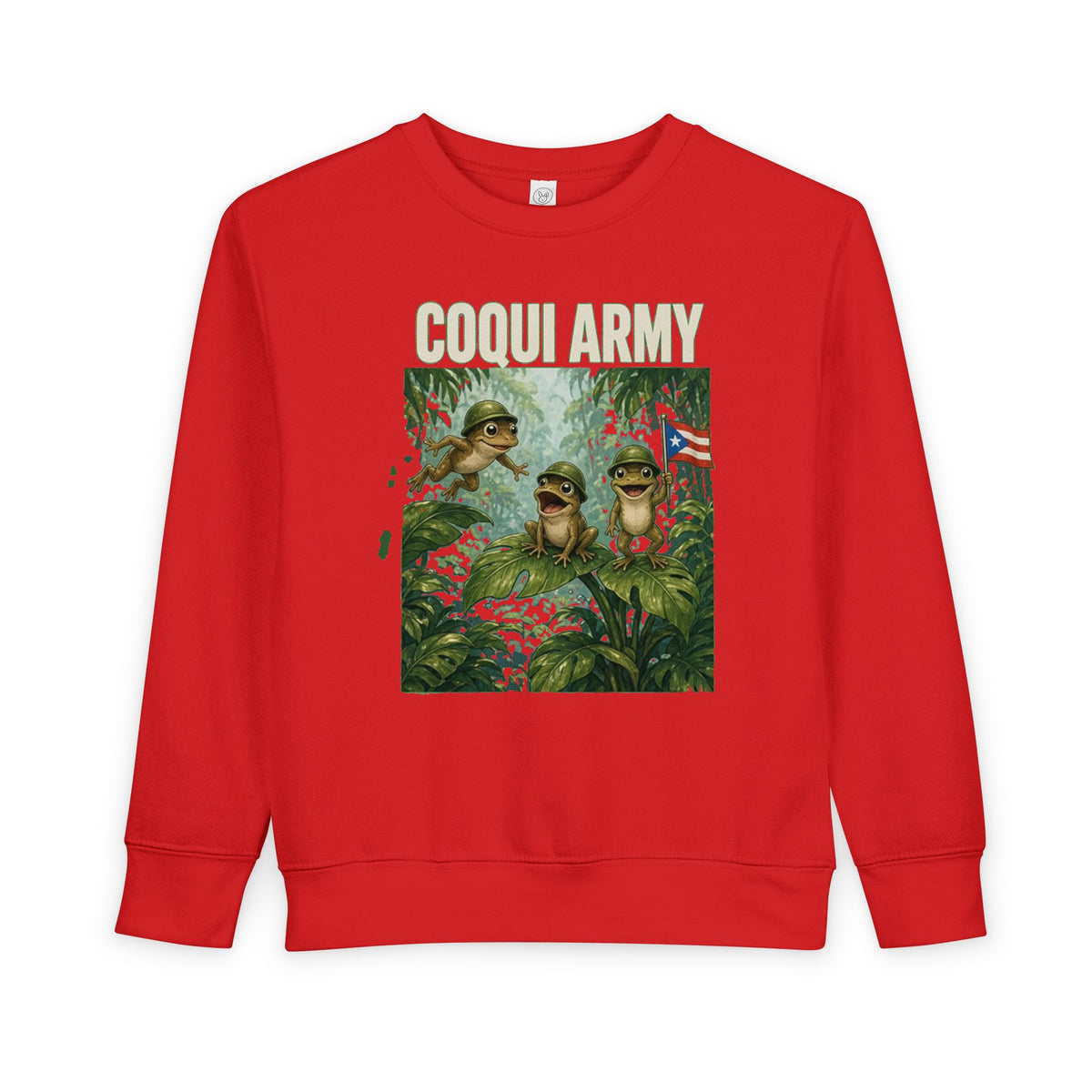 No ShopCo Coquí Army toddler sweatshirt – photo 6