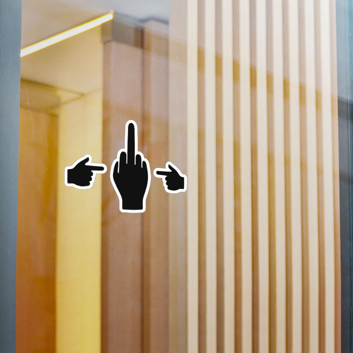 No ShopCo Pointer Finger kiss-cut decal – photo 12