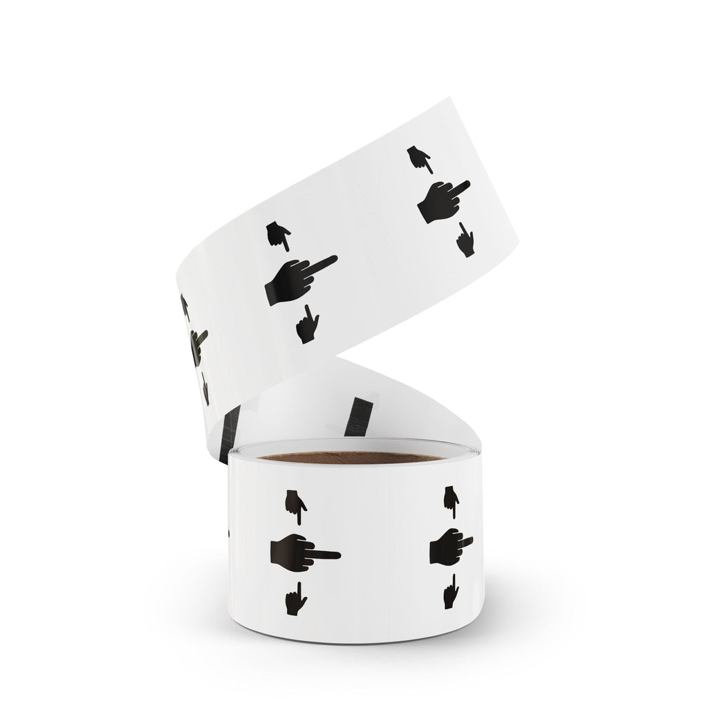 No ShopCo Pointer Finger round sticker roll – photo 14