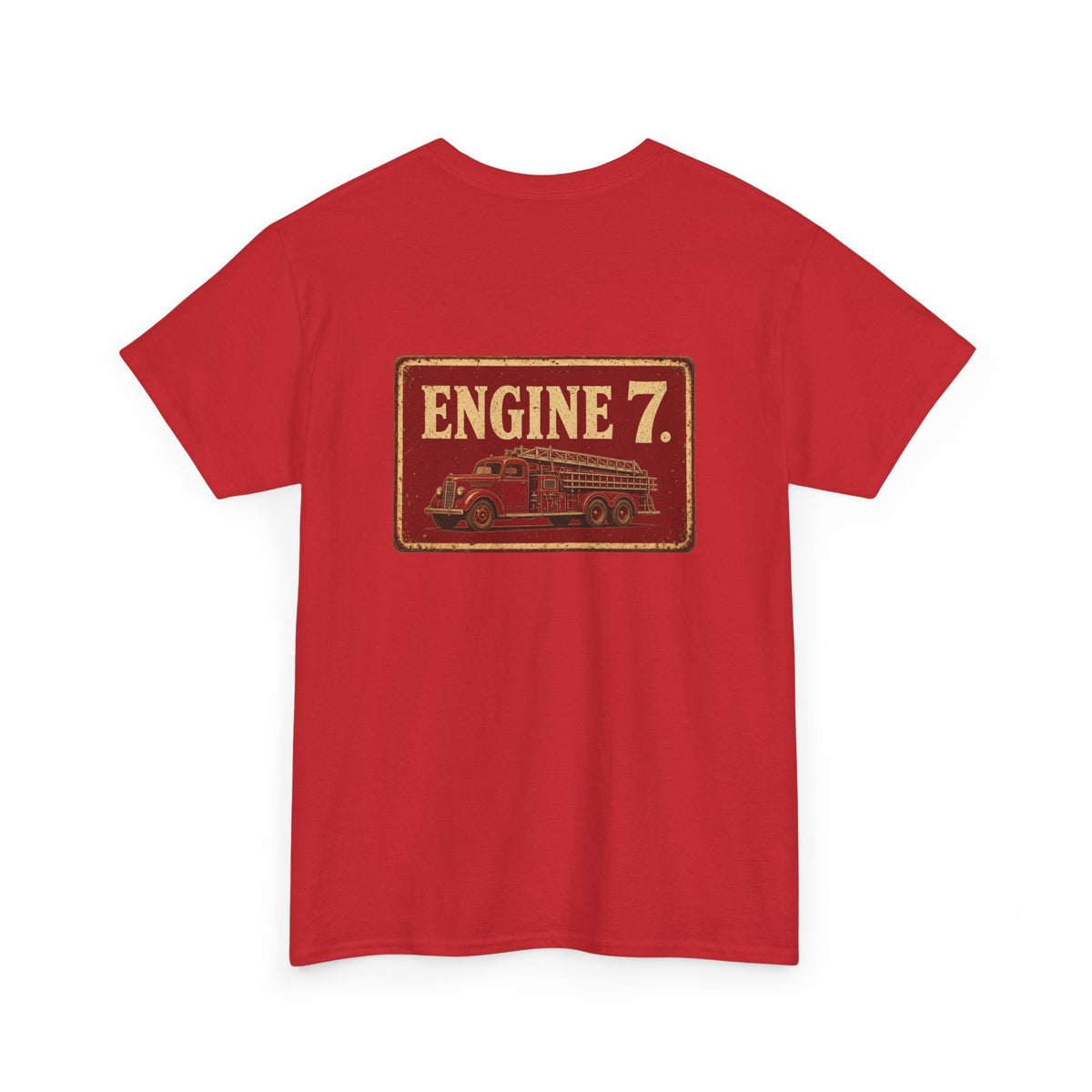 No ShopCo Engine 7 fire truck T-shirt – photo 15
