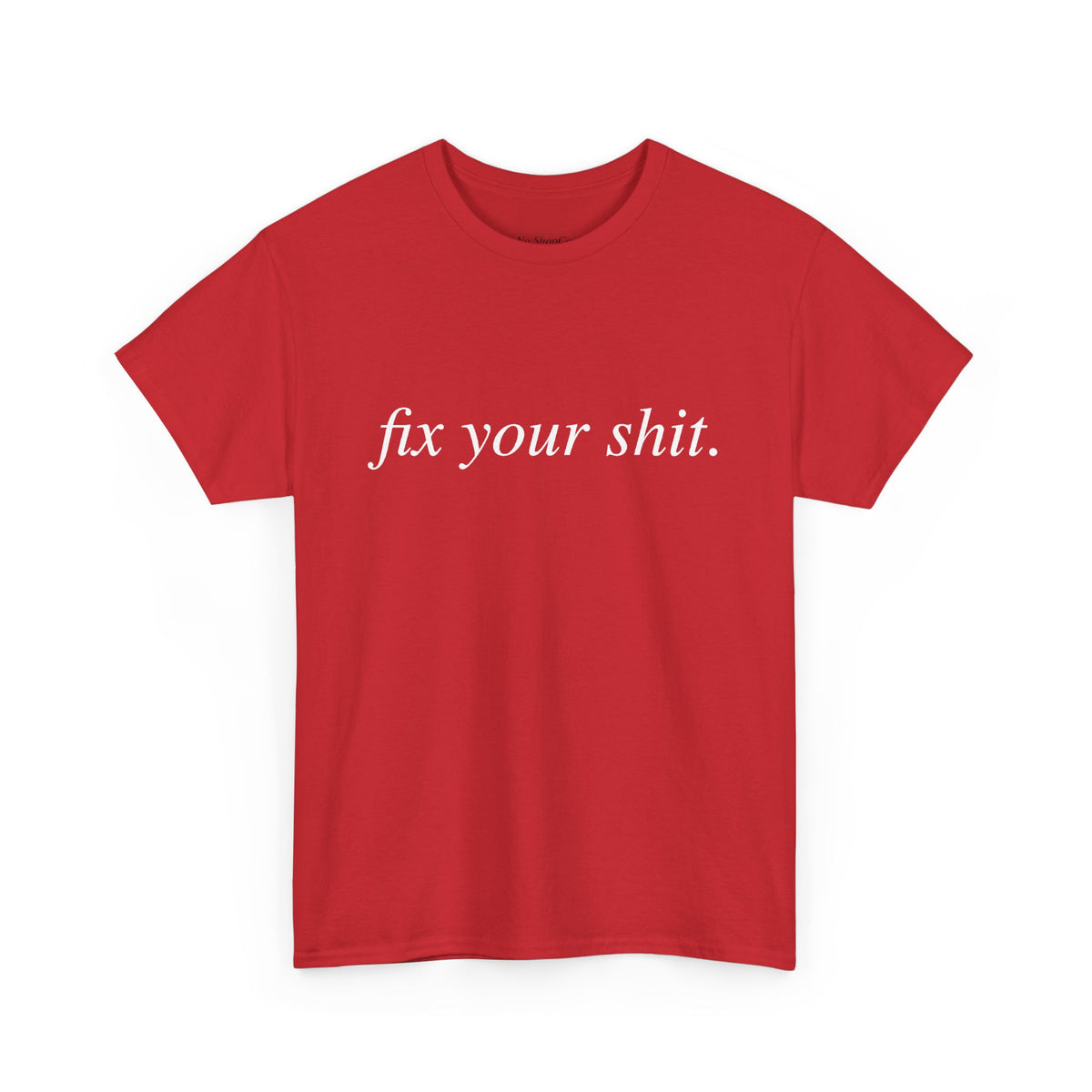 No ShopCo FYS T-shirt, white front graphic – photo 6