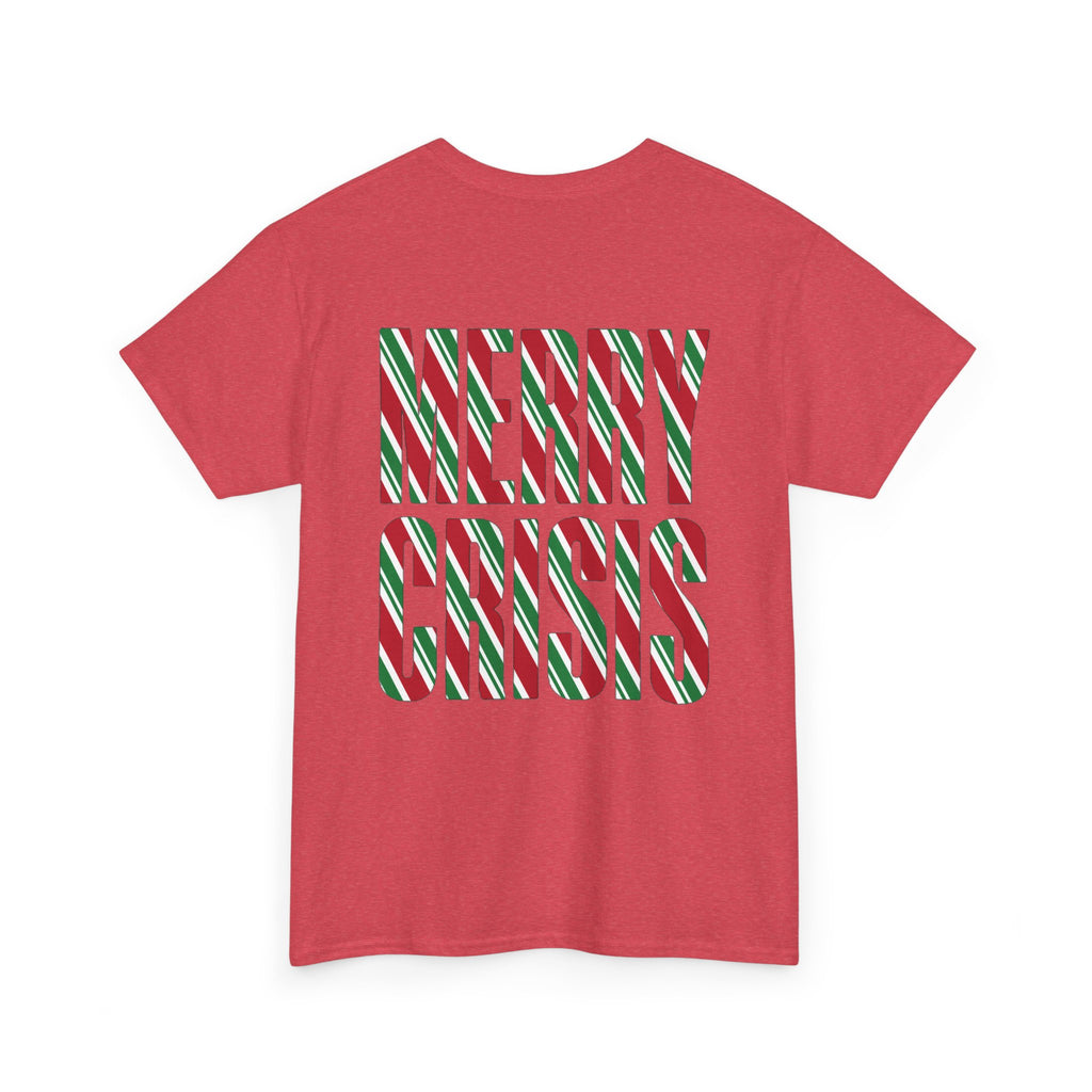 No ShopCo Merry Crisis T-shirt, tricolor, green logo – photo 21