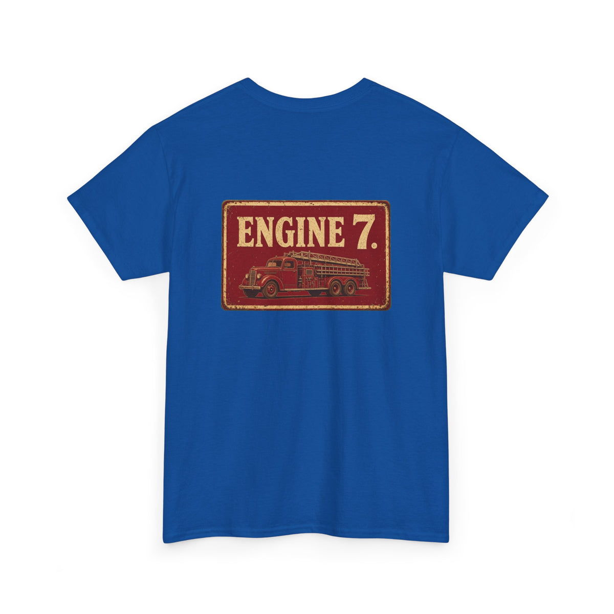 No ShopCo Engine 7 fire truck T-shirt – photo 13