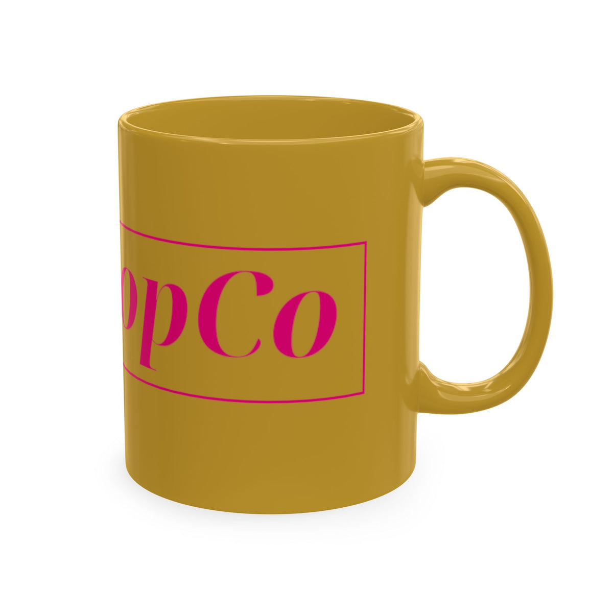 No ShopCo Logo 11oz mug, fuchsia logo – photo 20