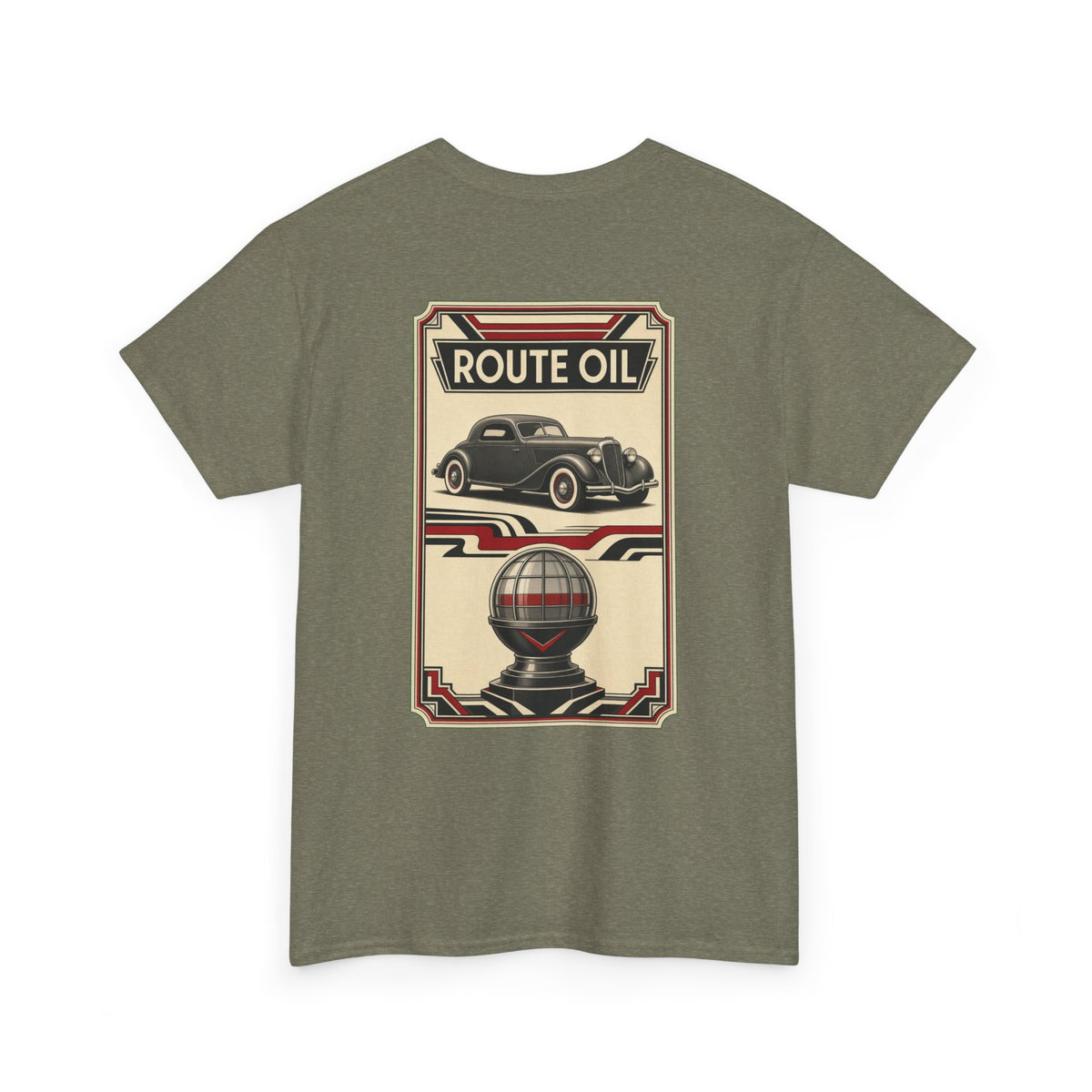No ShopCo Route Oil retro automotive T-shirt – photo 17