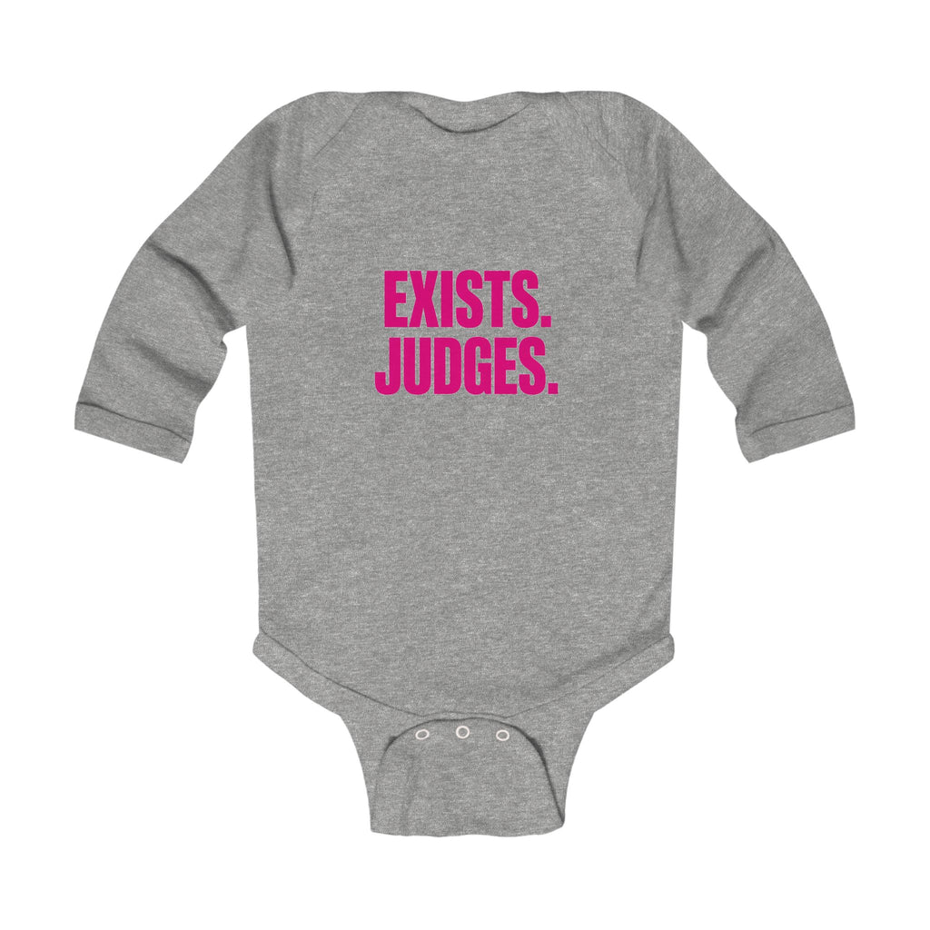 No ShopCo Exists. Judges. bodysuit, pink long-sleeve – photo 3
