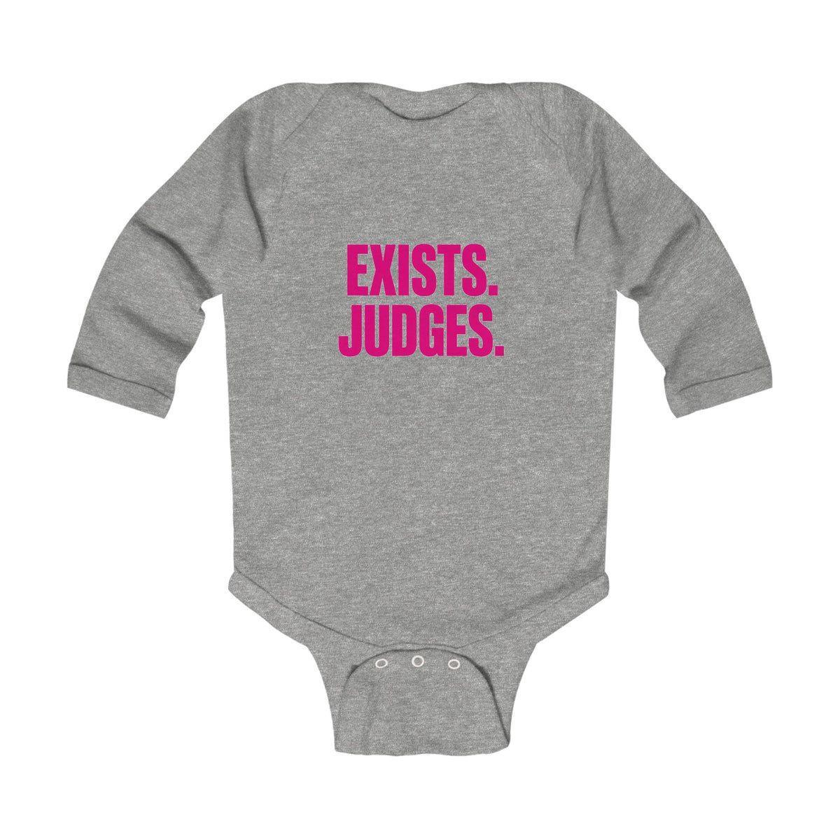 No ShopCo Exists. Judges. bodysuit, pink long-sleeve – photo 3